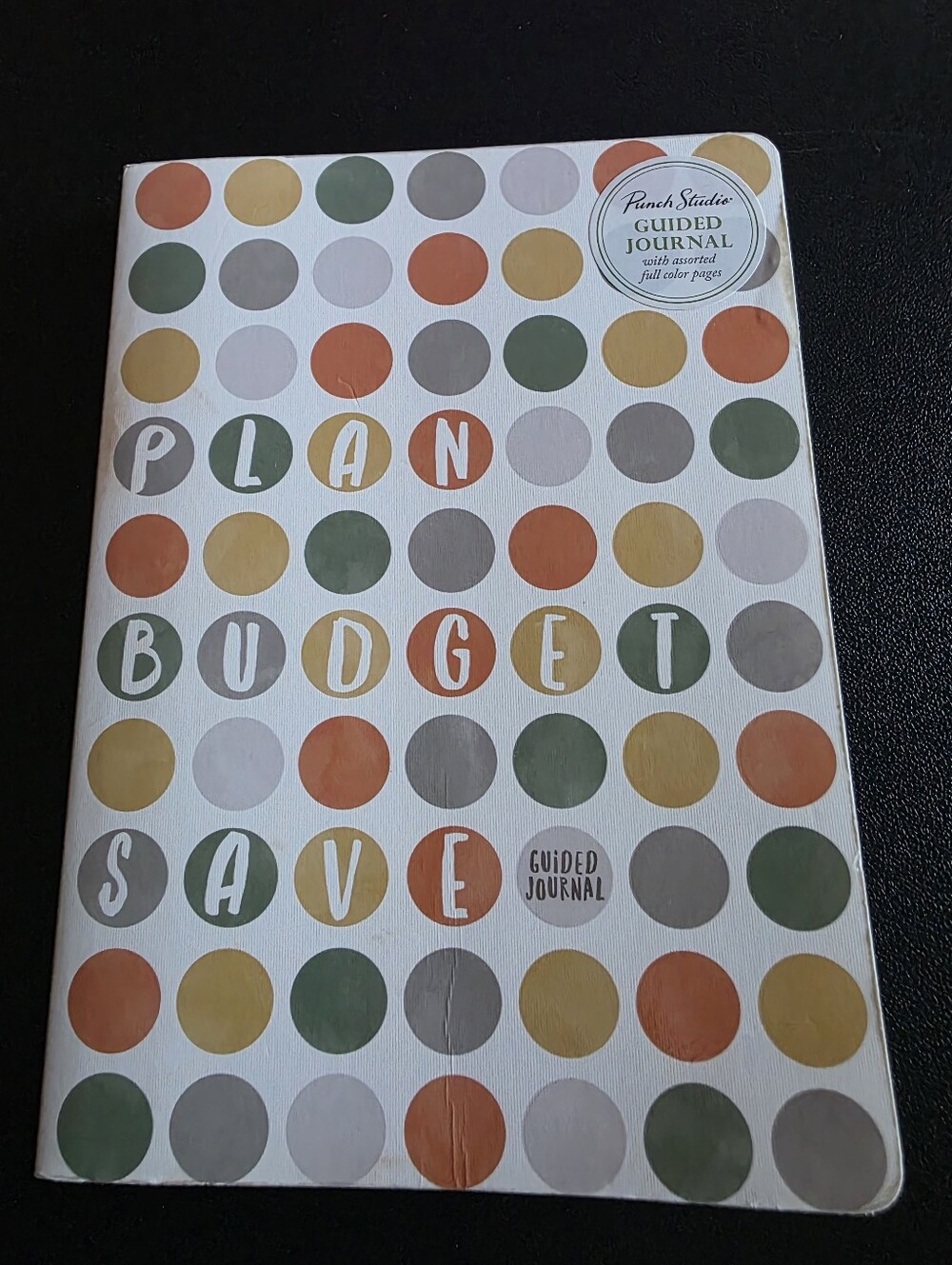 new never been used plan,budget and save guided journal